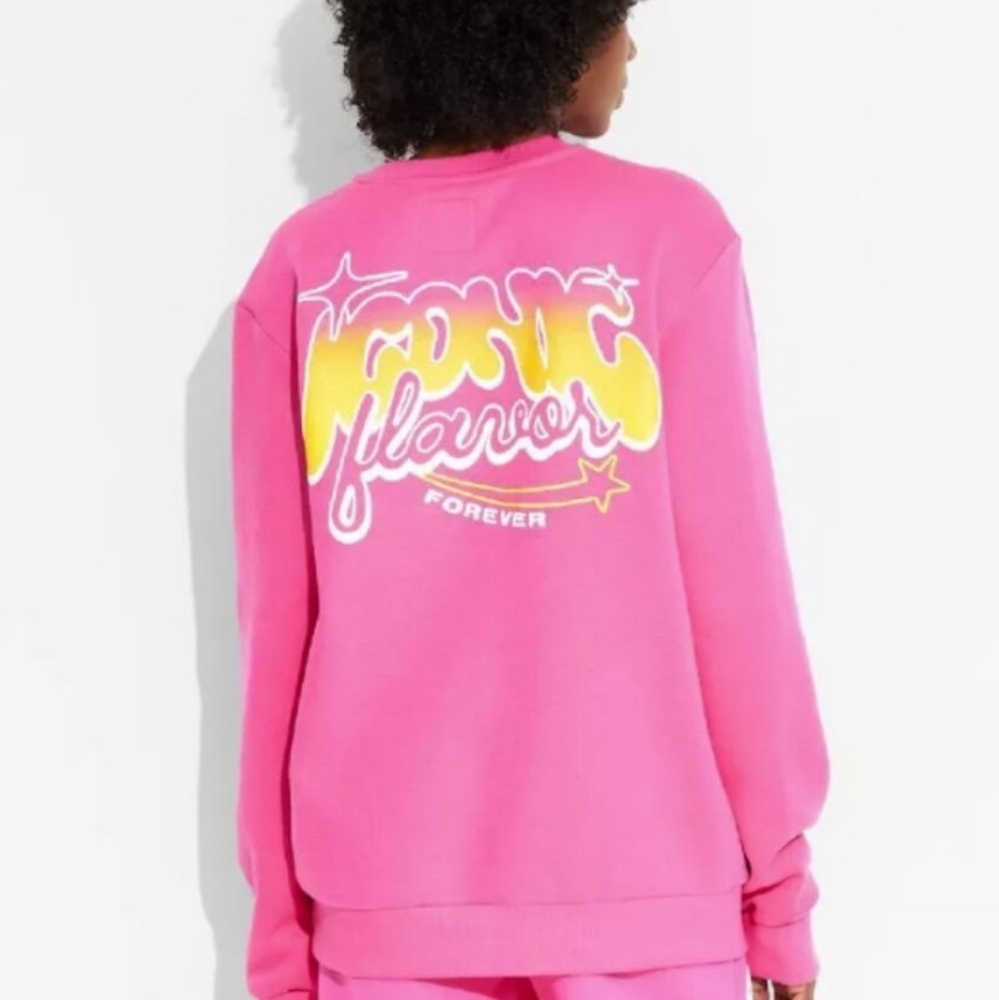 Target Poppi Pink Graphic Sweatshirt